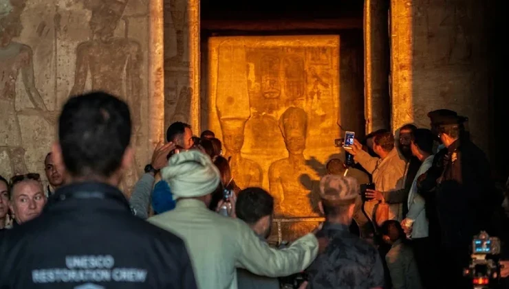 Ramses II sunrise